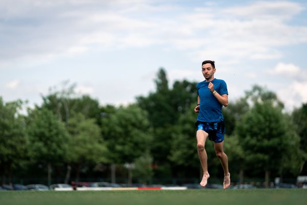 Maximilian Thorwirth (SFD 75 Duesseldorf) am 10.05.2022 im Sportpark Niederheid in Duesseldorf